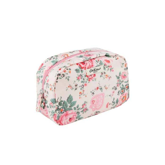 Female Cosmetic Bag Hackney Rose White 1