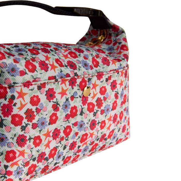 Female Travel Bag Folding Star Ditsy Blue 1