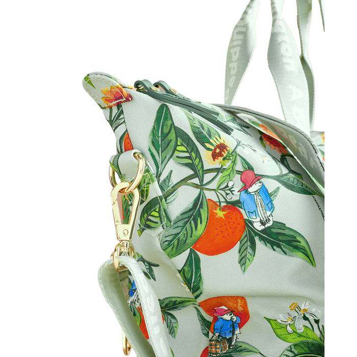 Female Overnight Bag Paddington Oranges Green 1