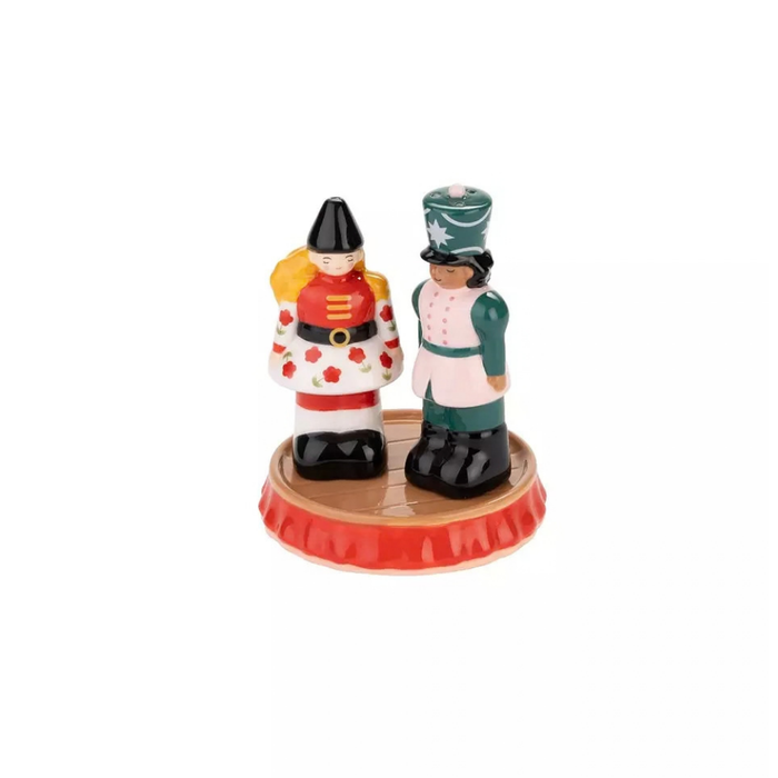 Multi-Color Salt & Pepper Shaker Nutcracker 1