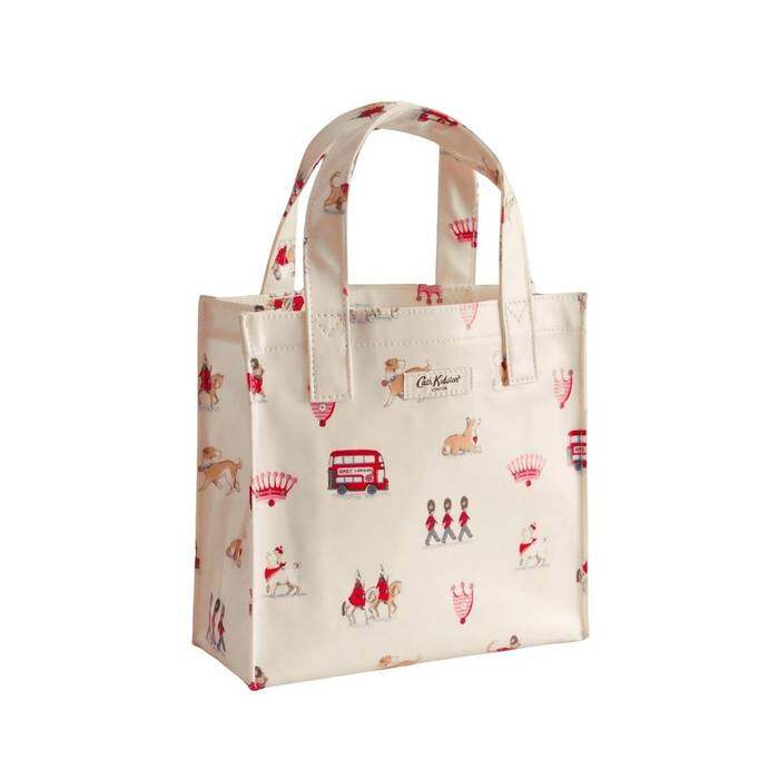 Female Small Bookbag Queenies London Cream
