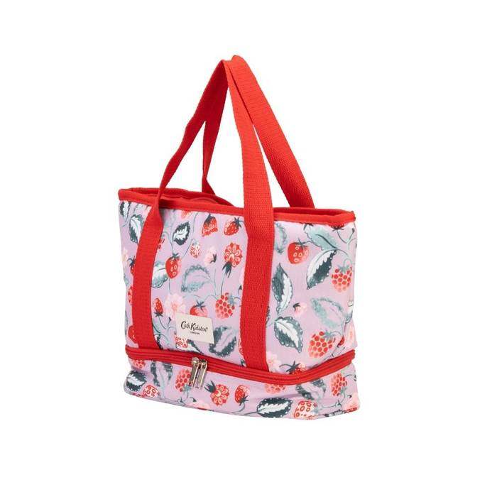 Lunch Tote Raspberry Multi-color