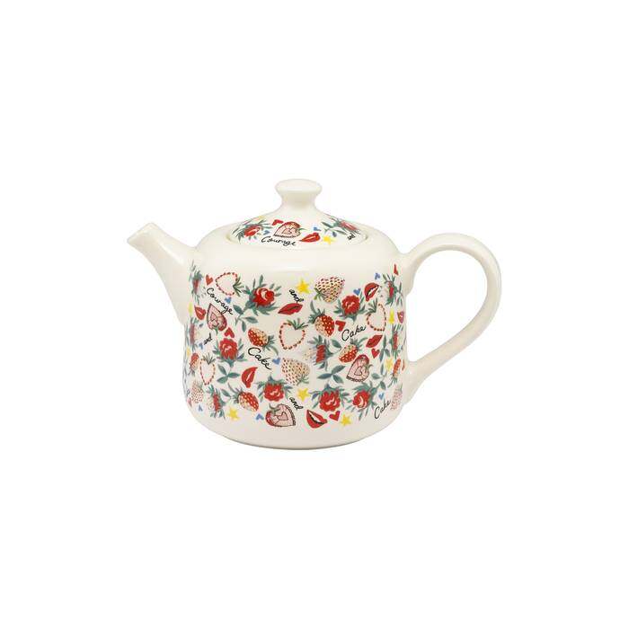 Royal Stafford Teapot Showstopper Ditsy Cream