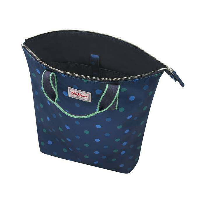 Zip-Top Backpack Power Spot Navy 1