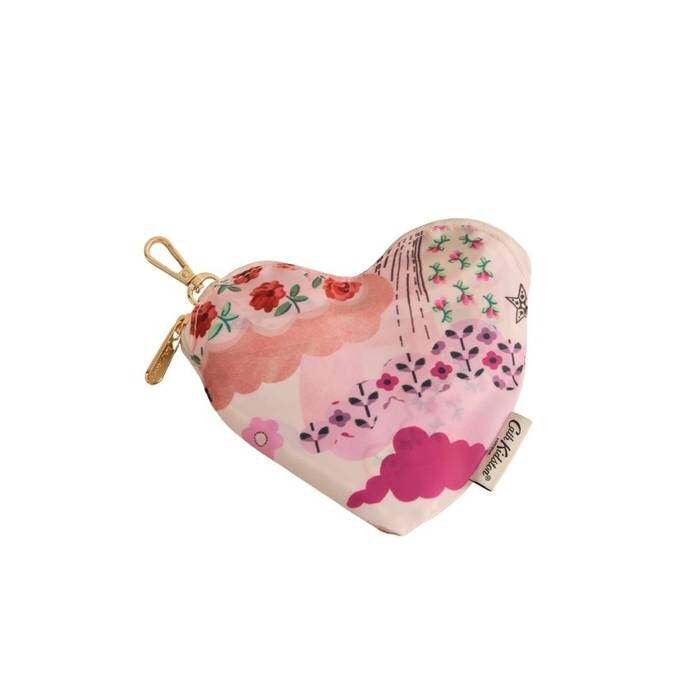 Female Foldaway Shopper Cloud Ditsy Cream 1