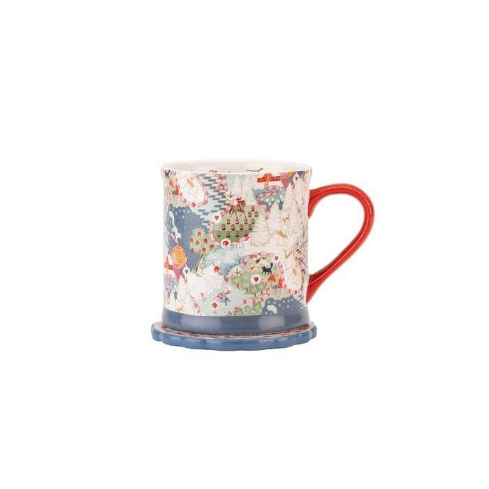 Set Mollie Mug & Coaster Christmas Journey Multi-color
