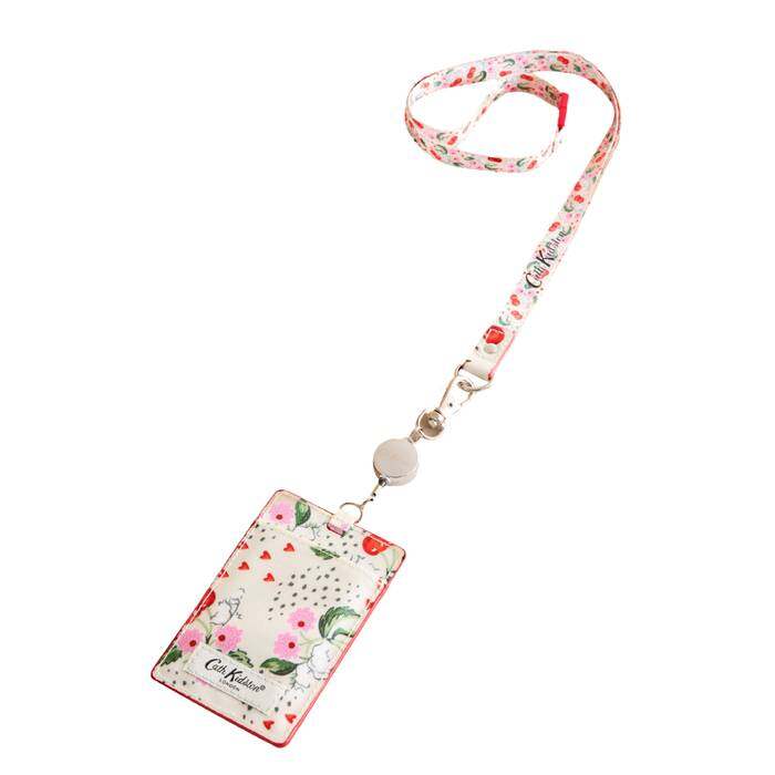 Female Lanyard Cherry Bunches Ecru