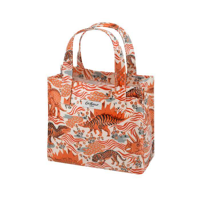 Small Bookbag Camo Dino Cream 1