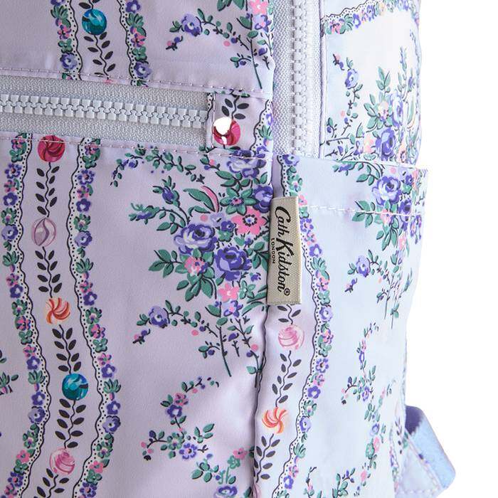 Female Foldaway Backpack Archive Marble Purple 1