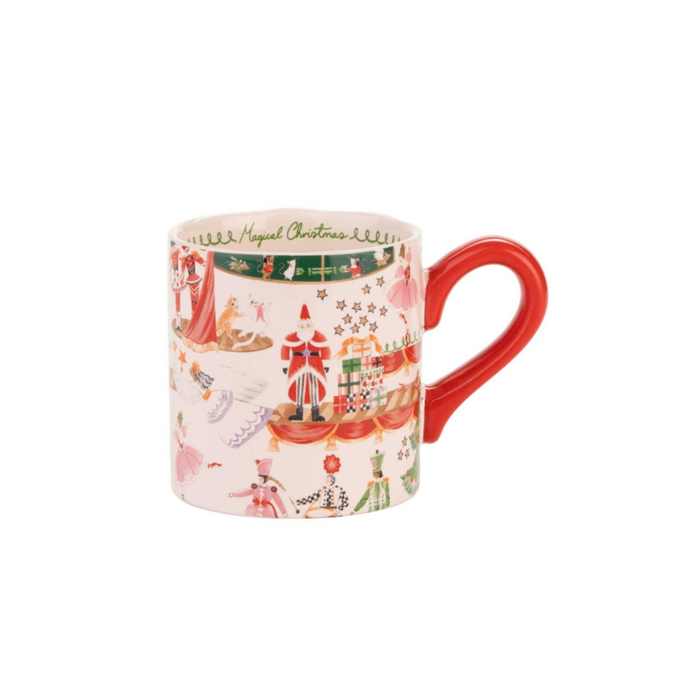 Multi-Color Shortie Mug Nutcracker