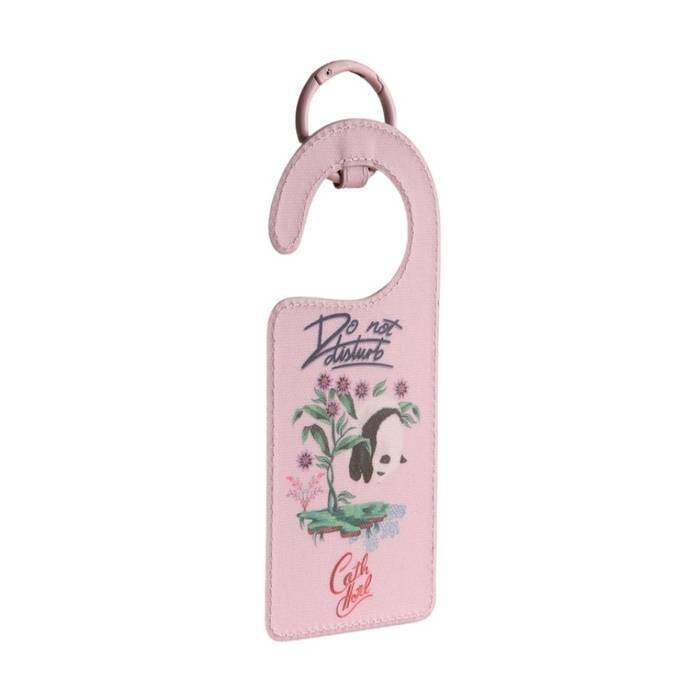 Female ID Card Holder Panda Pink