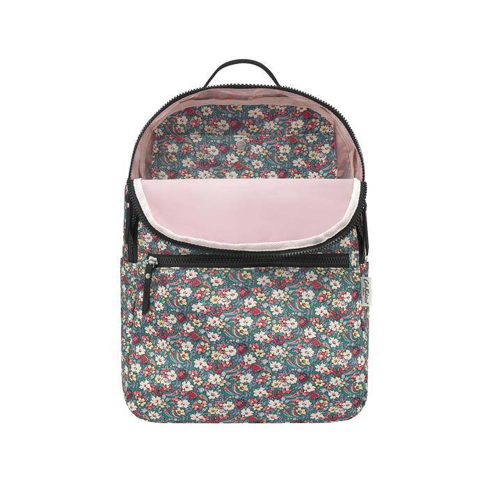 Foldaway Backpack Self Care  Green 1