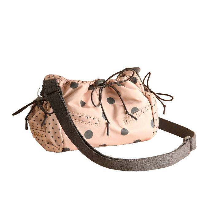 Female Utility Crossbody Brown Spot Cream