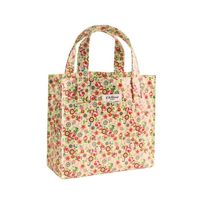 Female Small Bookbag Pearly Queen Ditsy Yellow