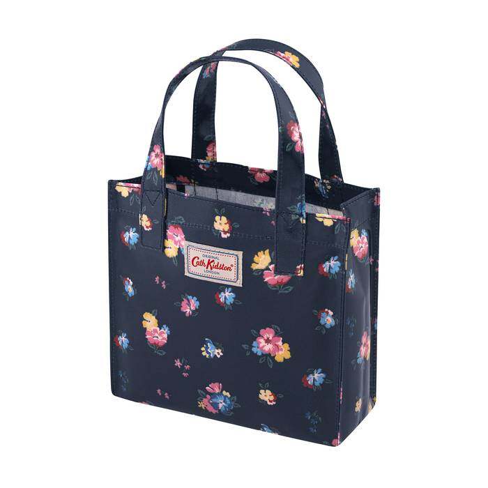 Small Bookbag Park Meadow Bunch Navy 1