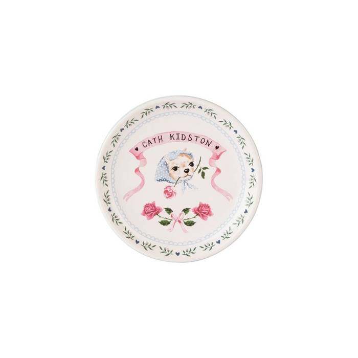 Round Small Dish Butterfly & Sentiment Gifting Multi-color