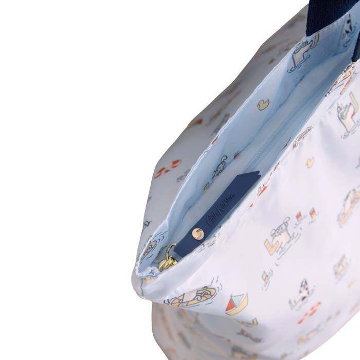 Female Large Foldaway Tote Snorkel Stanley Blue 1