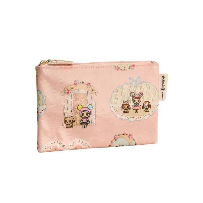 Female Zipped Purse Tokidoki Town Pink
