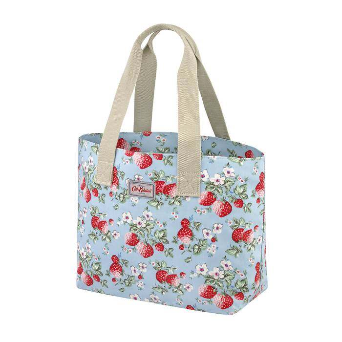 Large Tote Mini Wild Strawberry Dusky Blue 1