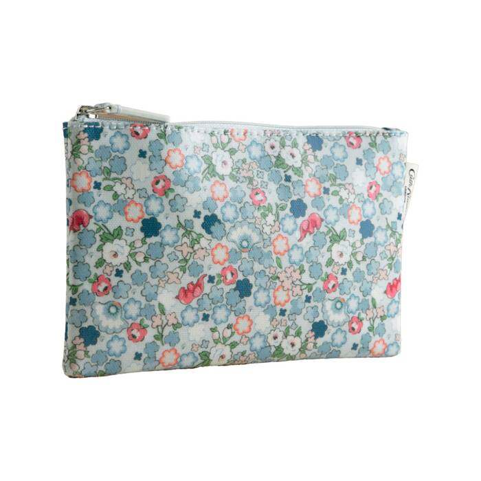 Female Zip Purse Dreamers Ditsy Blue