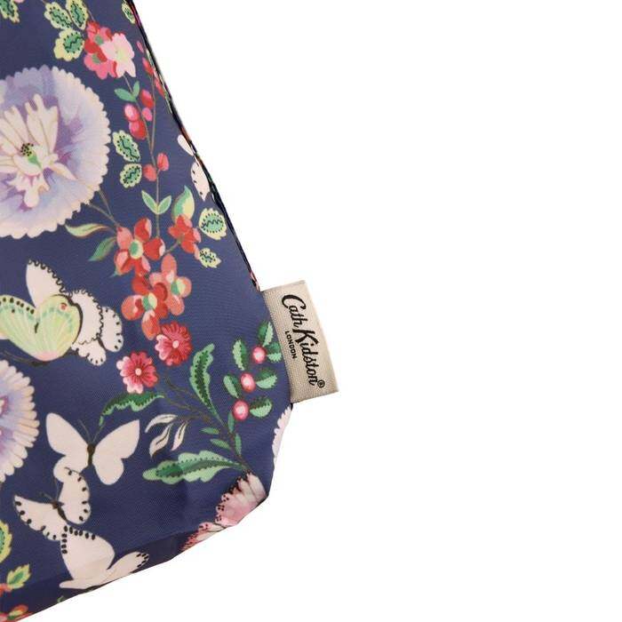 Female Foldaway Shopper Butterfly Dance Navy 1