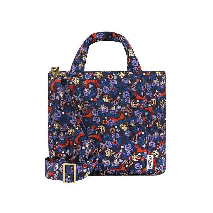 Pinball Ditsy The Quilt Cross Body Purple