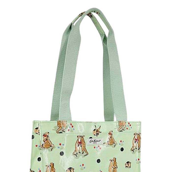 Medium Bookbag Meerkats Green 1