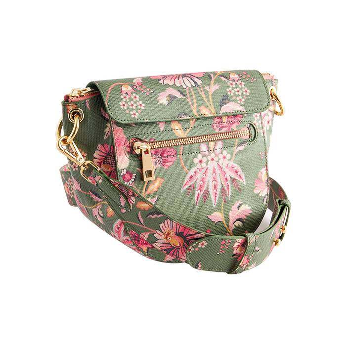 Curve Crossbody Friendship Garden Green