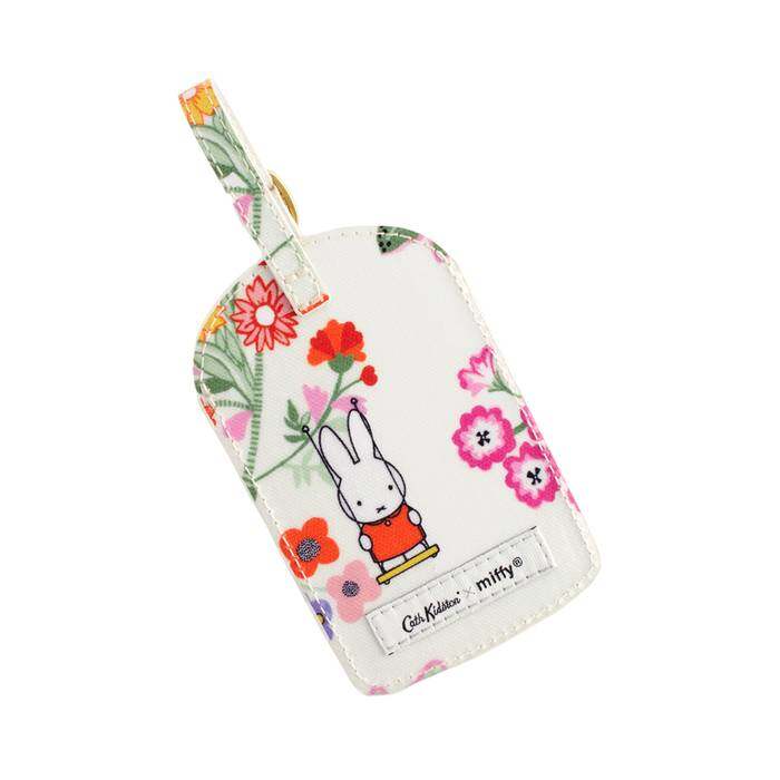 Luggage Tag Miffy Botanical Ecru