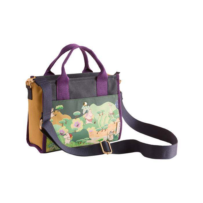 Female Mini Tote Crossbody Moomin Valley Green