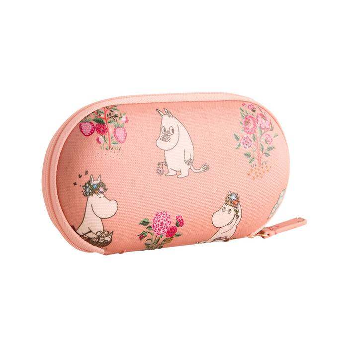 Female Glasses Case Moomin Bunches Orange