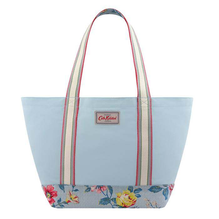 Colour Block Tote Pembroke Rose Chalk Blue