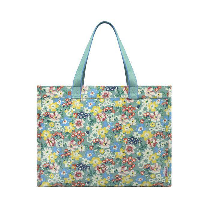 The Sidekick Tote Portland Flowers Sage