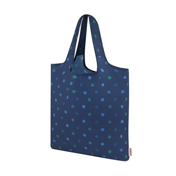 Foldaway Shopper Power Spot Navy 1