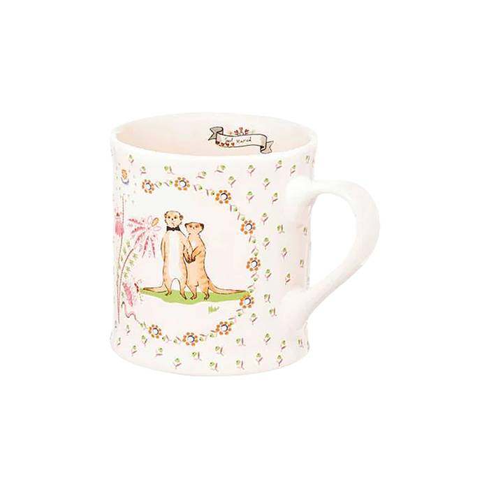 MOLLIE MUG MEERKATS CREAM 1