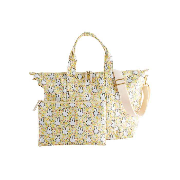 Overnight Bag Miffy Ditsy Yellow 1