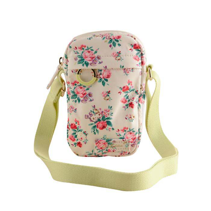 Female Phone Crossbody Icon Bunches Ecru
