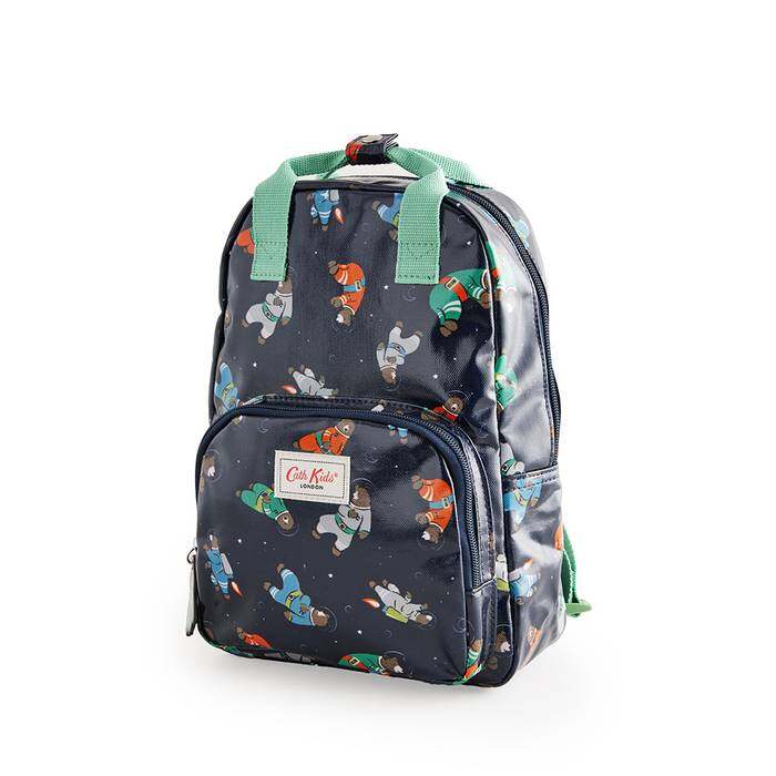 Kids Boy Medium Backpack Space Bears Navy