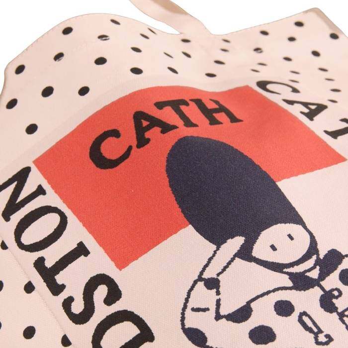 Female Tote Retro Posters London Cream 1