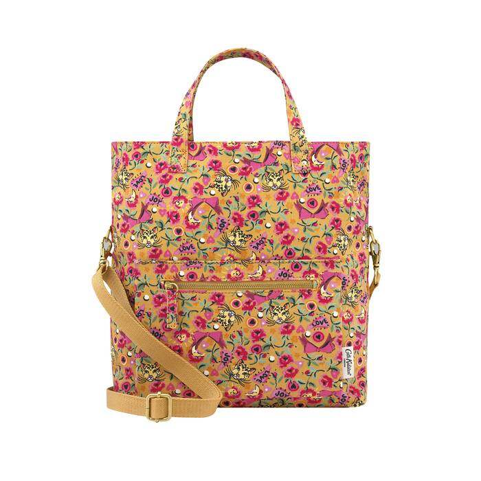 Pinball Ditsy Reversible Cross Body Yellow