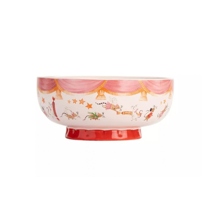 Multi-Color Set of 2 Dessert Bowls Nutcracker 1