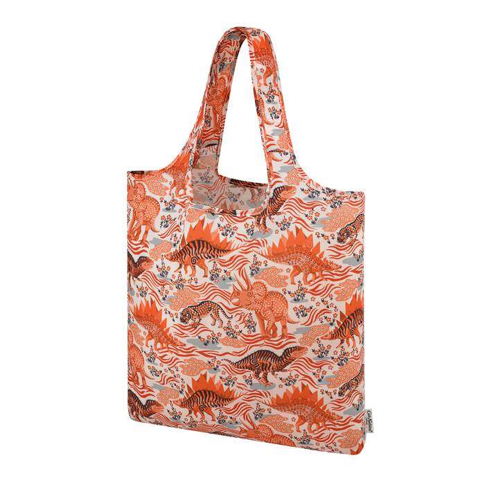 Foldaway Shopper Camo Dino Cream 1