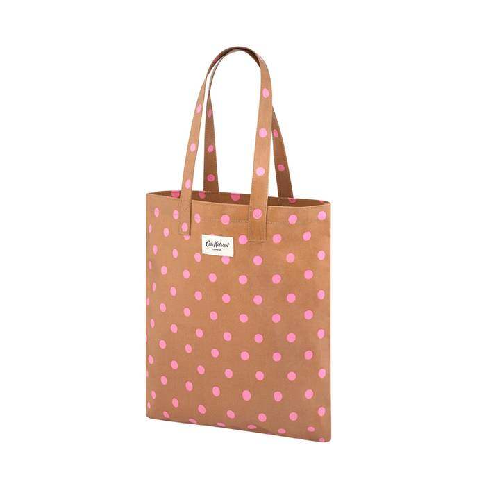 MFS Shiny Bookbag Spot Camel 1