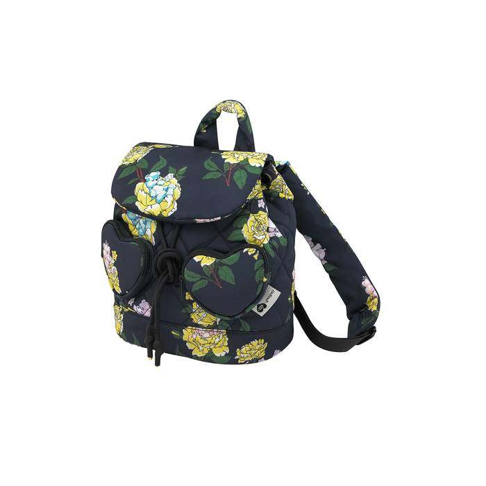 Recycled Rose Mini Backpack Iconic Black
