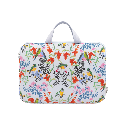 Blue Female 15 Laptop Sleeve with Handle Paper Birds Women s Kids Bags Fashion Gifts Cath Kidston