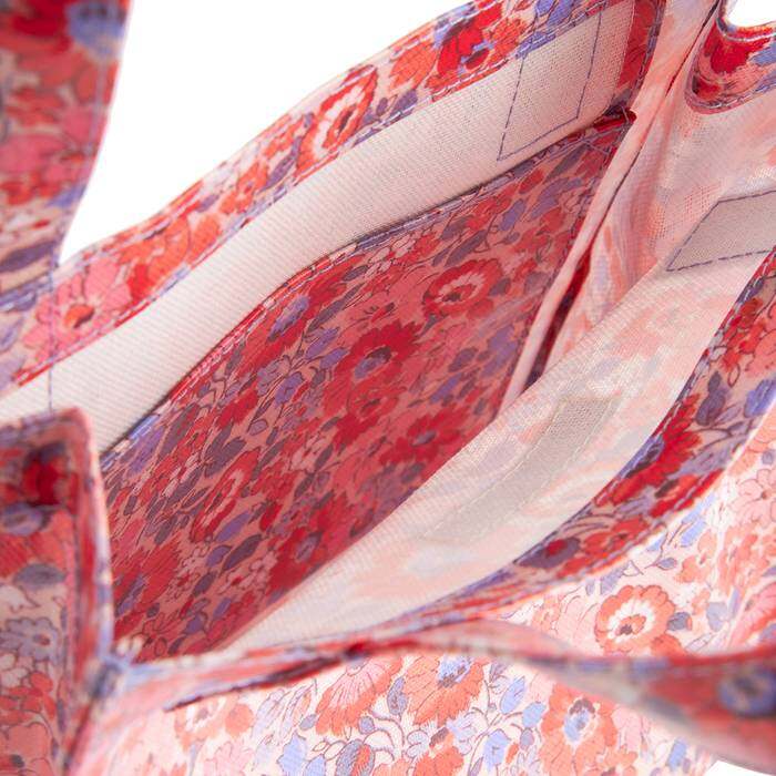 Female Small Bookbag Archive Ditsy Pink 1