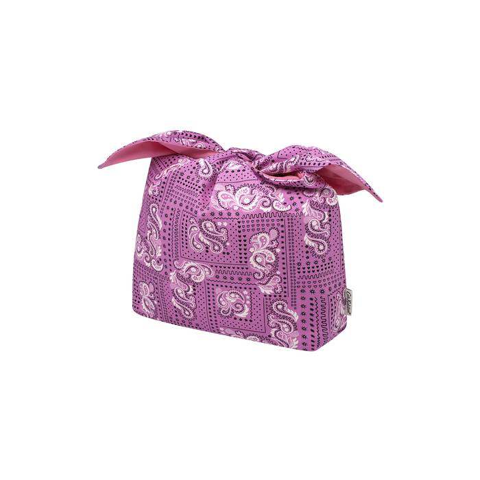 Bow Tie Pouch Bandana Pink 1