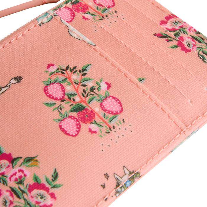 Female Card & Coin Purse Moomin Bunches Orange 1