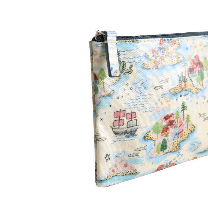 Female Zip Purse Sketch Book Ecru 1