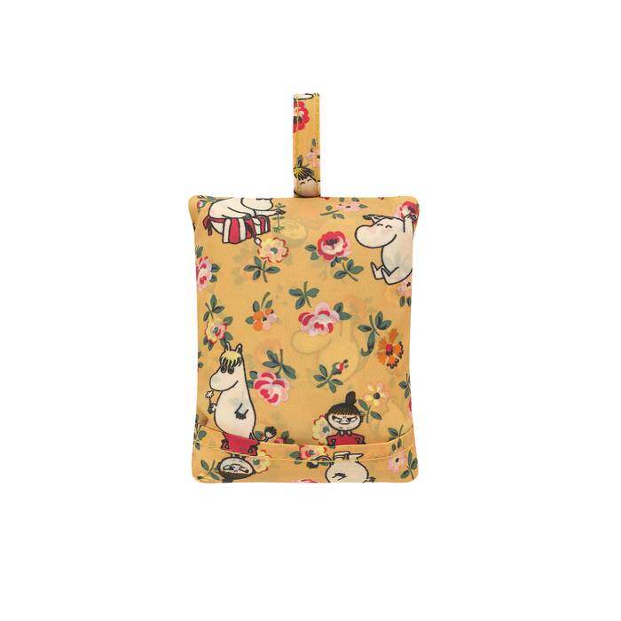 Foldaway Shopper Moomins Linen Sprig Yellow 1